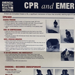 CPR/ First Aid Poster